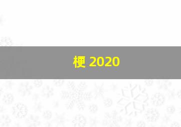 梗 2020